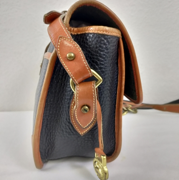 Dooney &  Bourke Vintage Black AWL Surrey Crossbody Bag - Picture 4 of 13